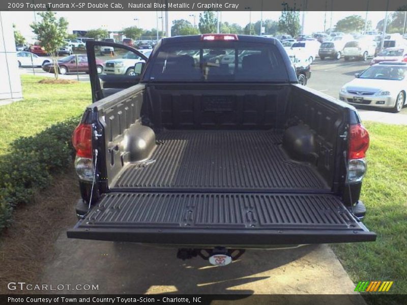 Nautical Blue Metallic / Graphite Gray 2009 Toyota Tundra X-SP Double Cab