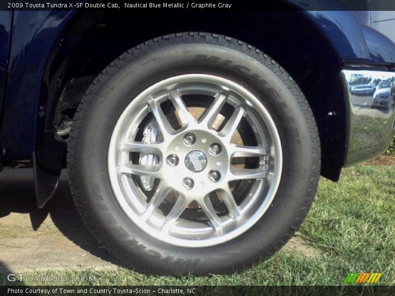 Nautical Blue Metallic / Graphite Gray 2009 Toyota Tundra X-SP Double Cab