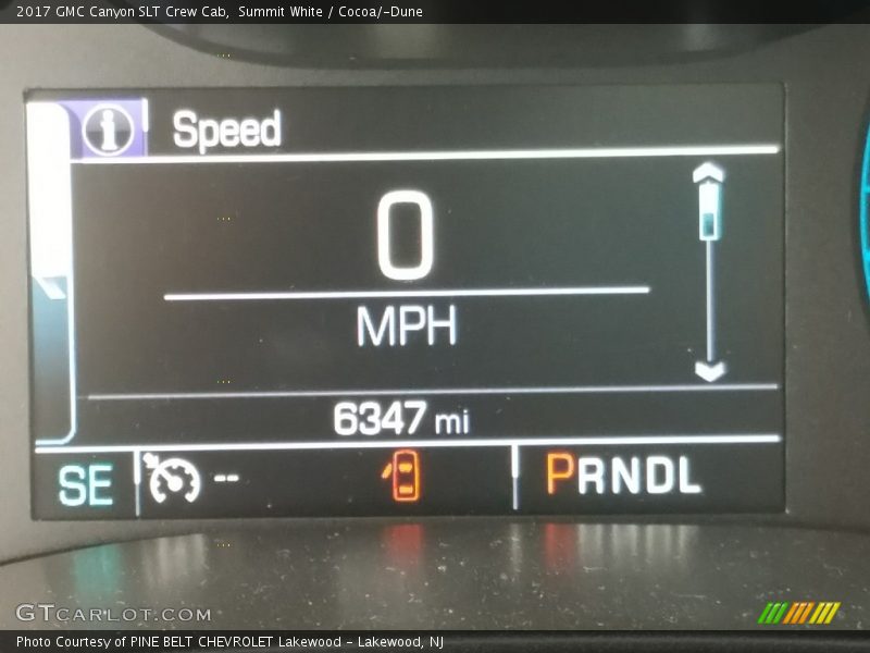 Summit White / Cocoa/­Dune 2017 GMC Canyon SLT Crew Cab