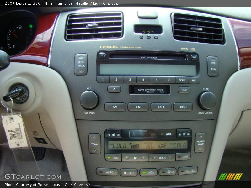 Millennium Silver Metallic / Light Charcoal 2004 Lexus ES 330
