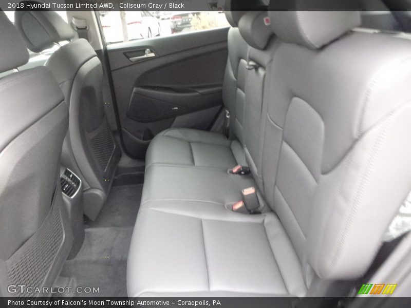 Coliseum Gray / Black 2018 Hyundai Tucson Limited AWD