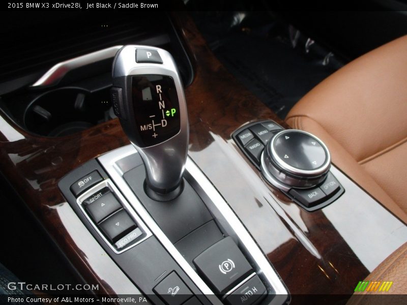 Jet Black / Saddle Brown 2015 BMW X3 xDrive28i