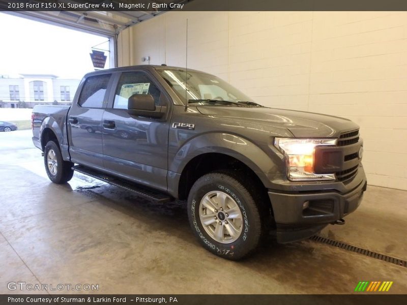 Magnetic / Earth Gray 2018 Ford F150 XL SuperCrew 4x4