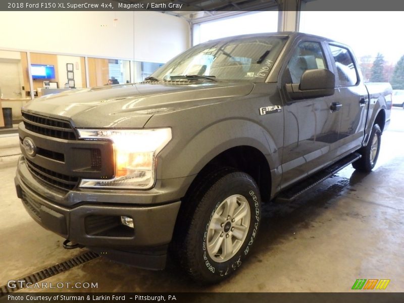 Magnetic / Earth Gray 2018 Ford F150 XL SuperCrew 4x4