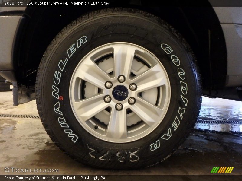 Magnetic / Earth Gray 2018 Ford F150 XL SuperCrew 4x4