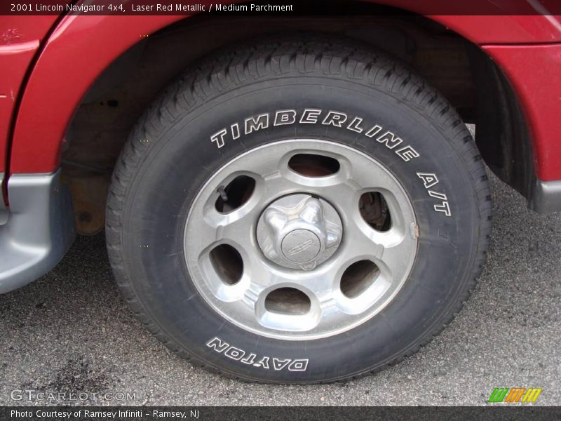 Laser Red Metallic / Medium Parchment 2001 Lincoln Navigator 4x4