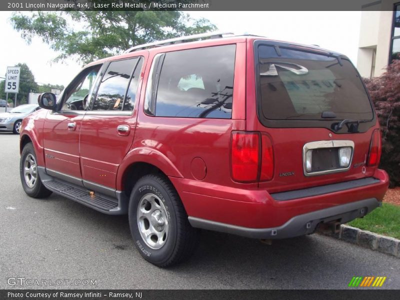 Laser Red Metallic / Medium Parchment 2001 Lincoln Navigator 4x4