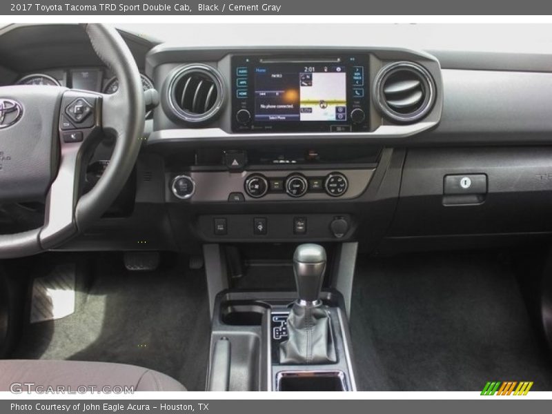 Controls of 2017 Tacoma TRD Sport Double Cab