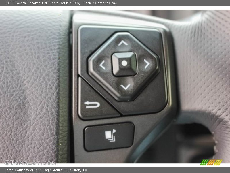 Controls of 2017 Tacoma TRD Sport Double Cab