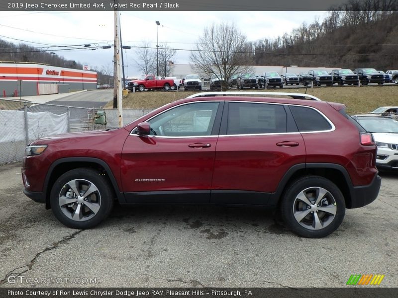  2019 Cherokee Limited 4x4 Velvet Red Pearl