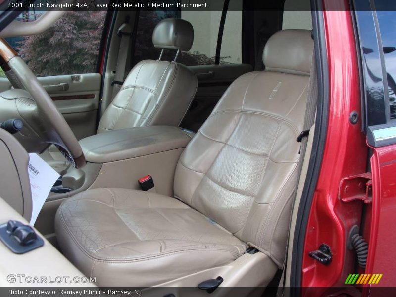 Laser Red Metallic / Medium Parchment 2001 Lincoln Navigator 4x4