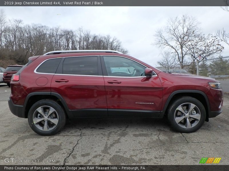 2019 Cherokee Limited 4x4 Velvet Red Pearl
