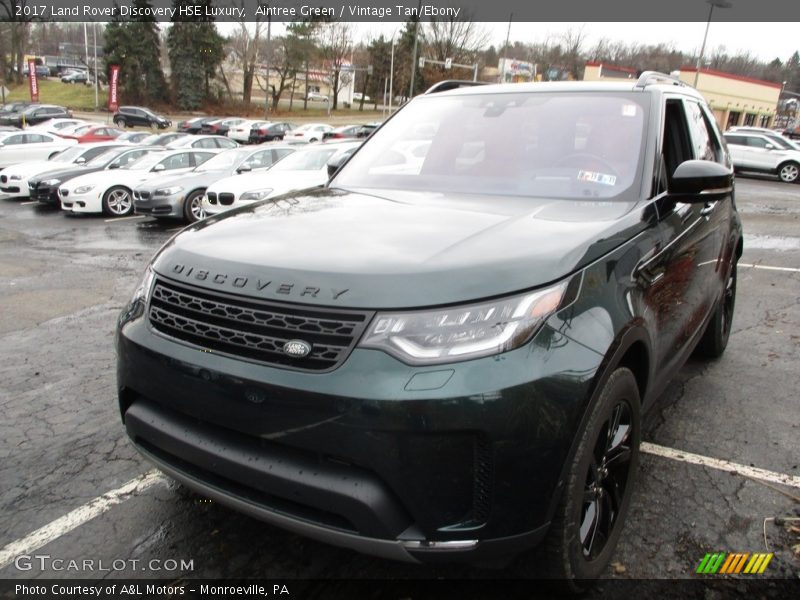 Aintree Green / Vintage Tan/Ebony 2017 Land Rover Discovery HSE Luxury