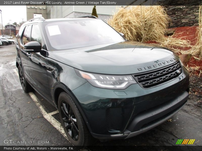 Aintree Green / Vintage Tan/Ebony 2017 Land Rover Discovery HSE Luxury