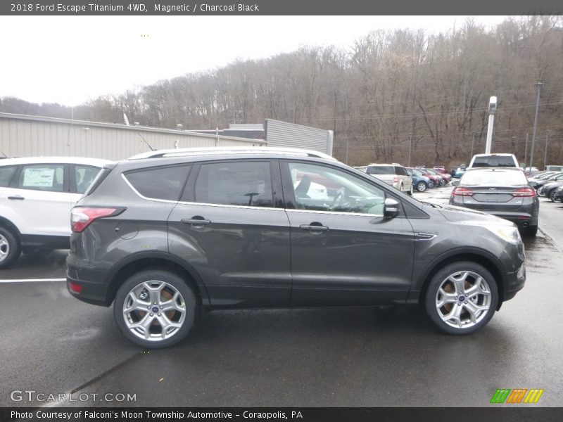 Magnetic / Charcoal Black 2018 Ford Escape Titanium 4WD