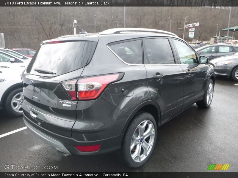 Magnetic / Charcoal Black 2018 Ford Escape Titanium 4WD