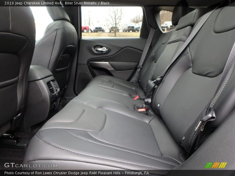 Rear Seat of 2019 Cherokee Limited 4x4