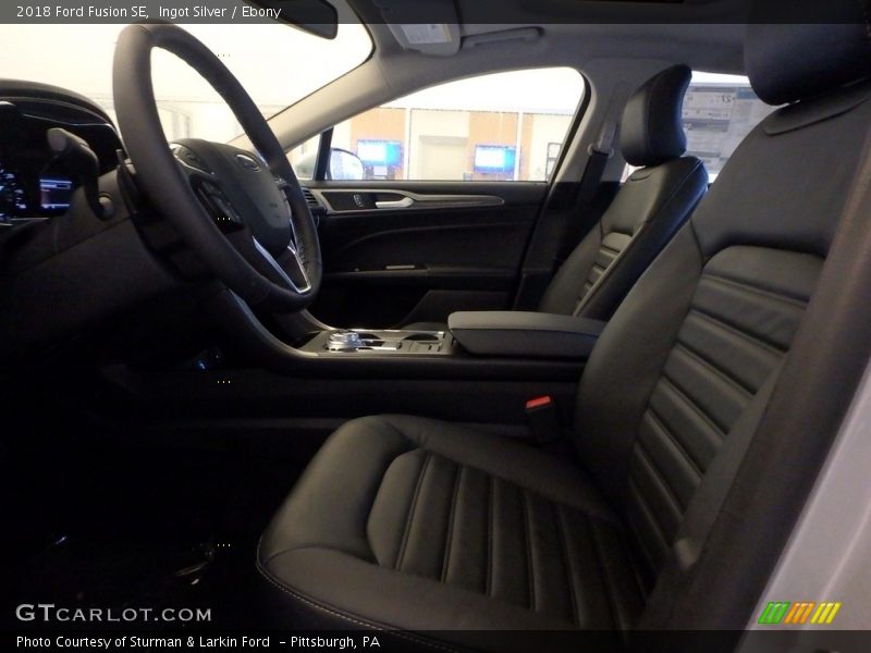Ingot Silver / Ebony 2018 Ford Fusion SE