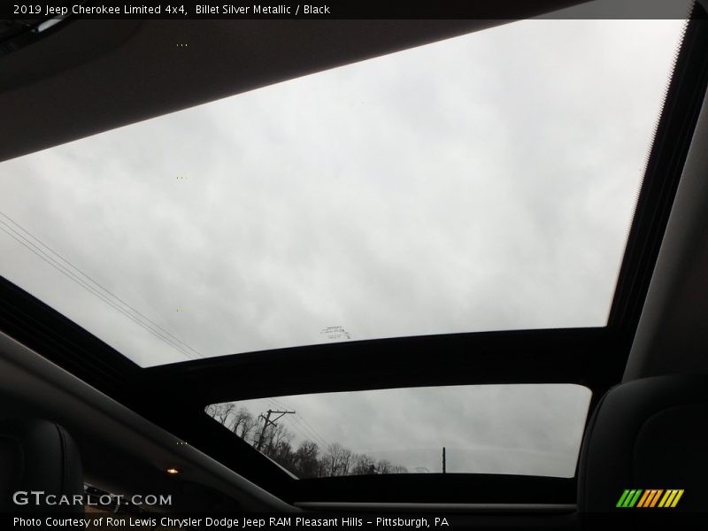 Billet Silver Metallic / Black 2019 Jeep Cherokee Limited 4x4