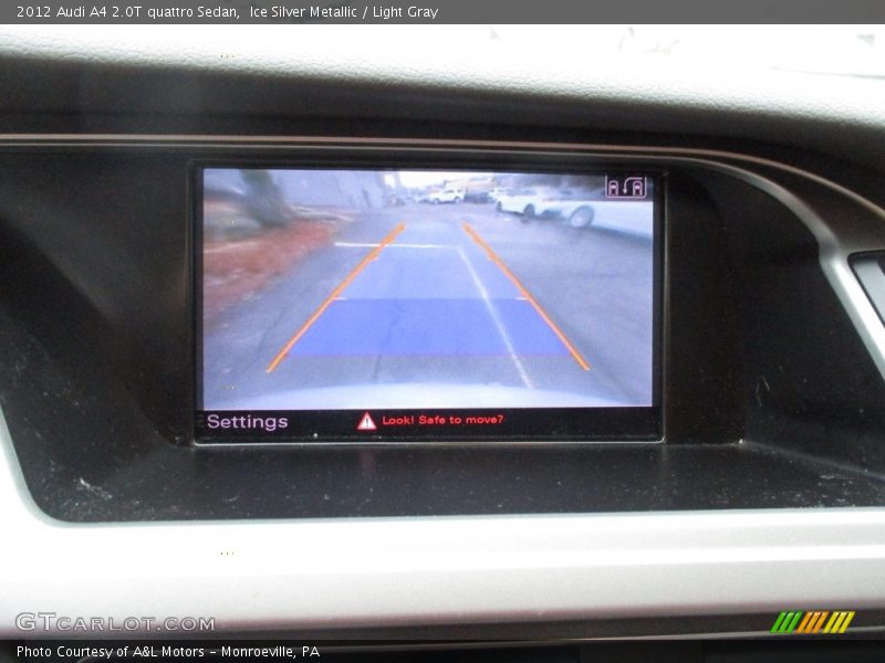Ice Silver Metallic / Light Gray 2012 Audi A4 2.0T quattro Sedan