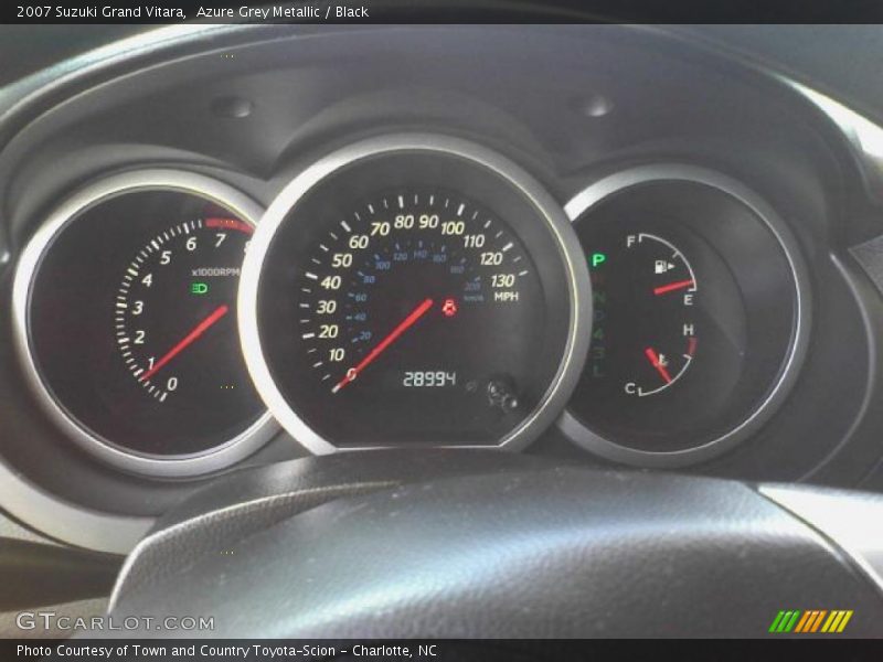 Azure Grey Metallic / Black 2007 Suzuki Grand Vitara