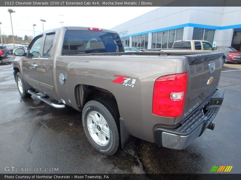 Mocha Steel Metallic / Ebony 2013 Chevrolet Silverado 1500 LT Extended Cab 4x4