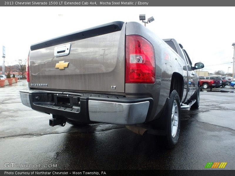 Mocha Steel Metallic / Ebony 2013 Chevrolet Silverado 1500 LT Extended Cab 4x4