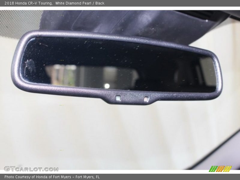 White Diamond Pearl / Black 2018 Honda CR-V Touring