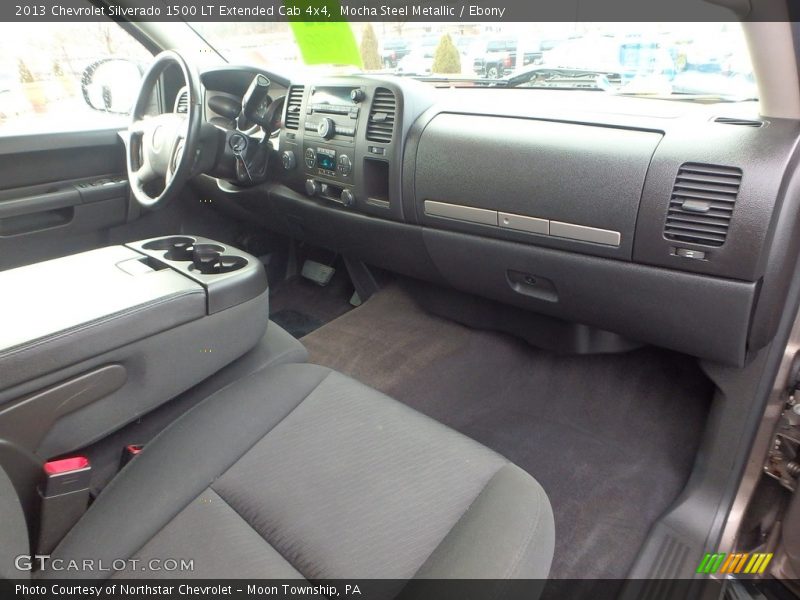 Mocha Steel Metallic / Ebony 2013 Chevrolet Silverado 1500 LT Extended Cab 4x4