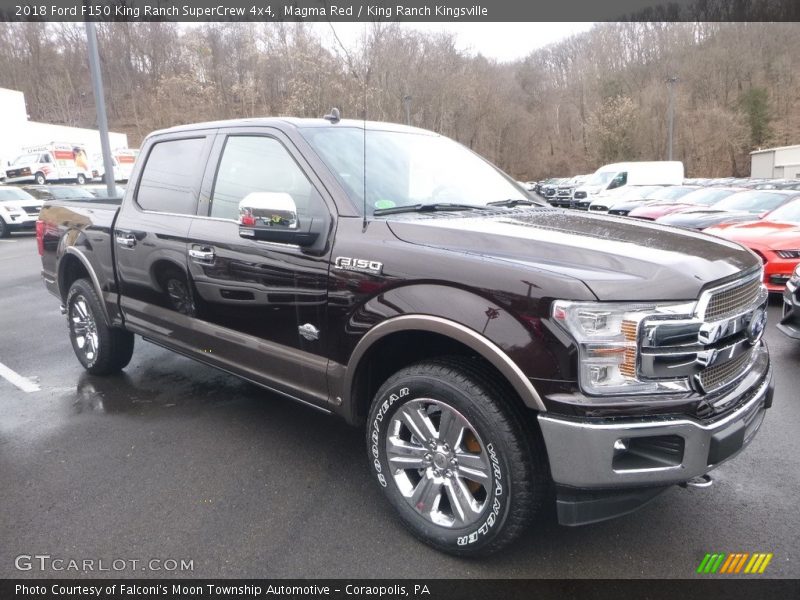 Magma Red / King Ranch Kingsville 2018 Ford F150 King Ranch SuperCrew 4x4