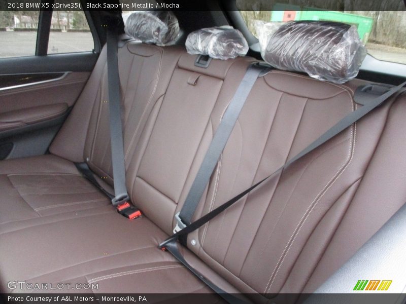 Black Sapphire Metallic / Mocha 2018 BMW X5 xDrive35i