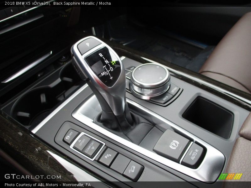 Black Sapphire Metallic / Mocha 2018 BMW X5 xDrive35i