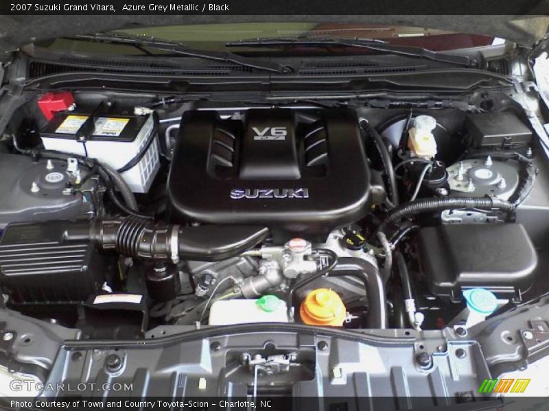 Azure Grey Metallic / Black 2007 Suzuki Grand Vitara