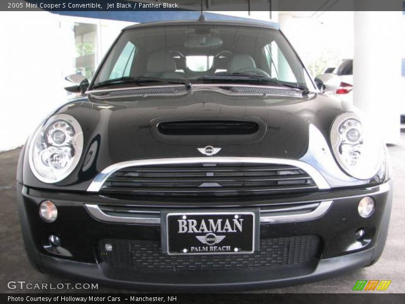 Jet Black / Panther Black 2005 Mini Cooper S Convertible