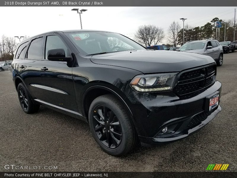 DB Black Crystal / Black 2018 Dodge Durango SXT AWD