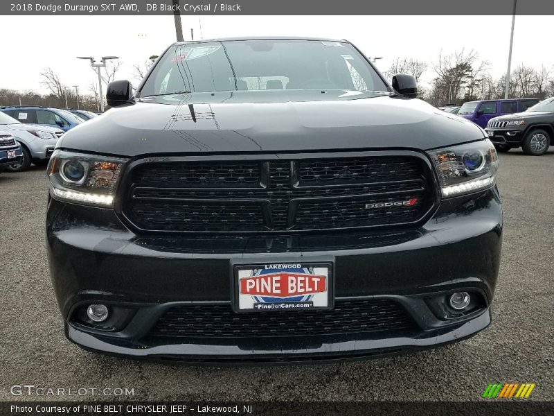 DB Black Crystal / Black 2018 Dodge Durango SXT AWD