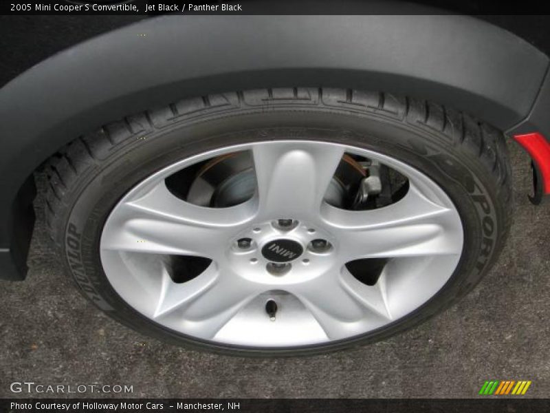Jet Black / Panther Black 2005 Mini Cooper S Convertible