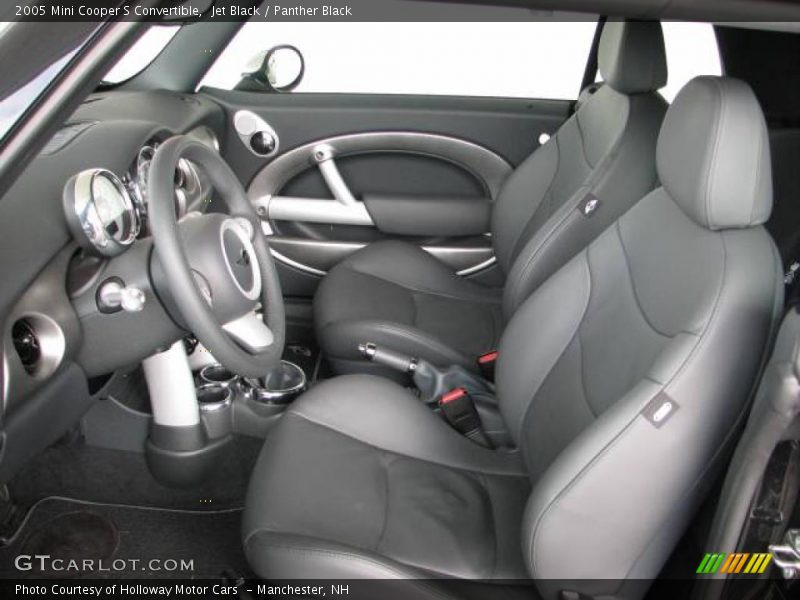 Jet Black / Panther Black 2005 Mini Cooper S Convertible