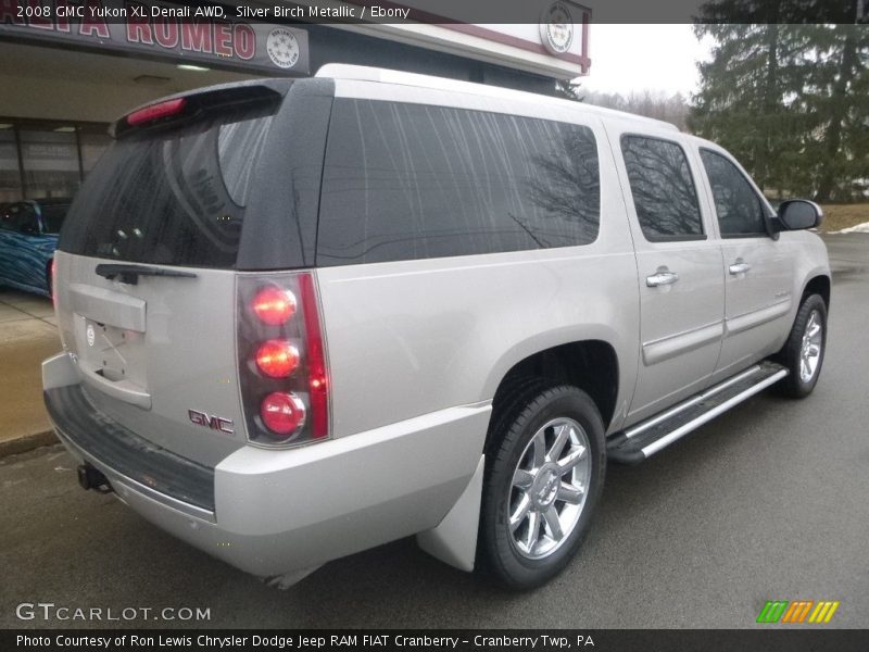 Silver Birch Metallic / Ebony 2008 GMC Yukon XL Denali AWD