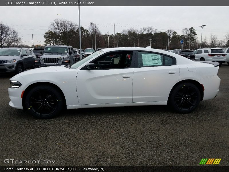 White Knuckle / Black 2018 Dodge Charger SXT Plus