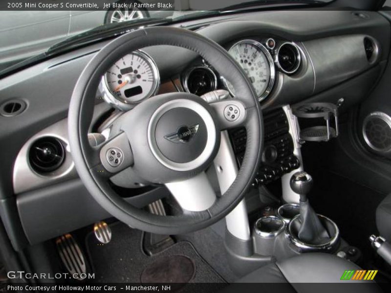 Jet Black / Panther Black 2005 Mini Cooper S Convertible