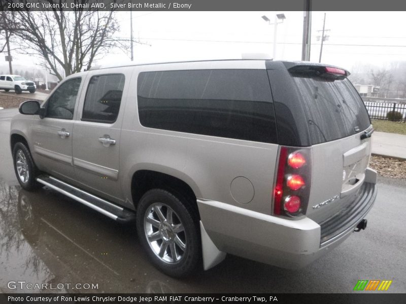 Silver Birch Metallic / Ebony 2008 GMC Yukon XL Denali AWD