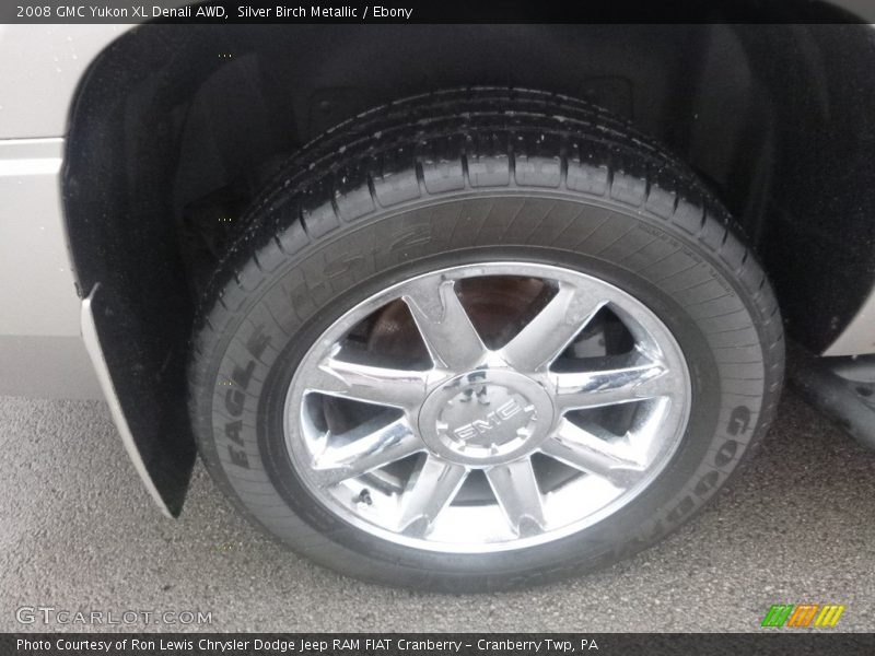 Silver Birch Metallic / Ebony 2008 GMC Yukon XL Denali AWD