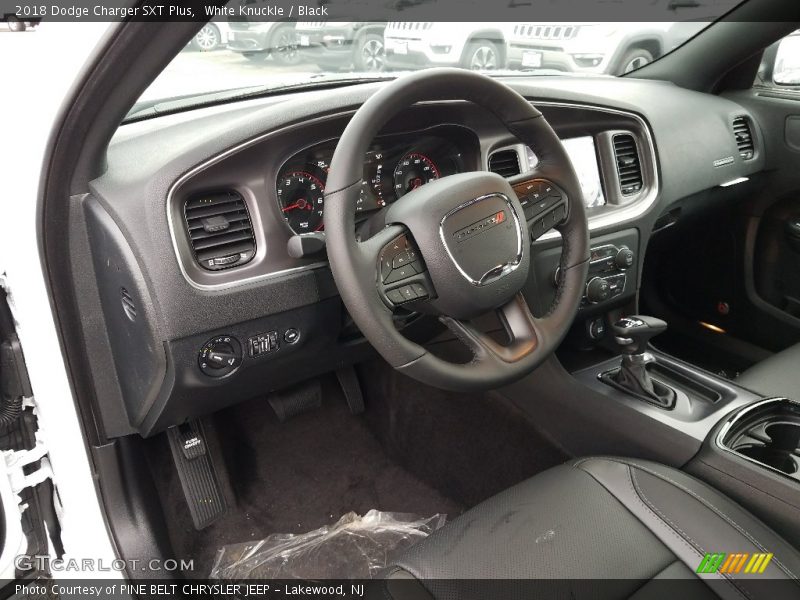 White Knuckle / Black 2018 Dodge Charger SXT Plus