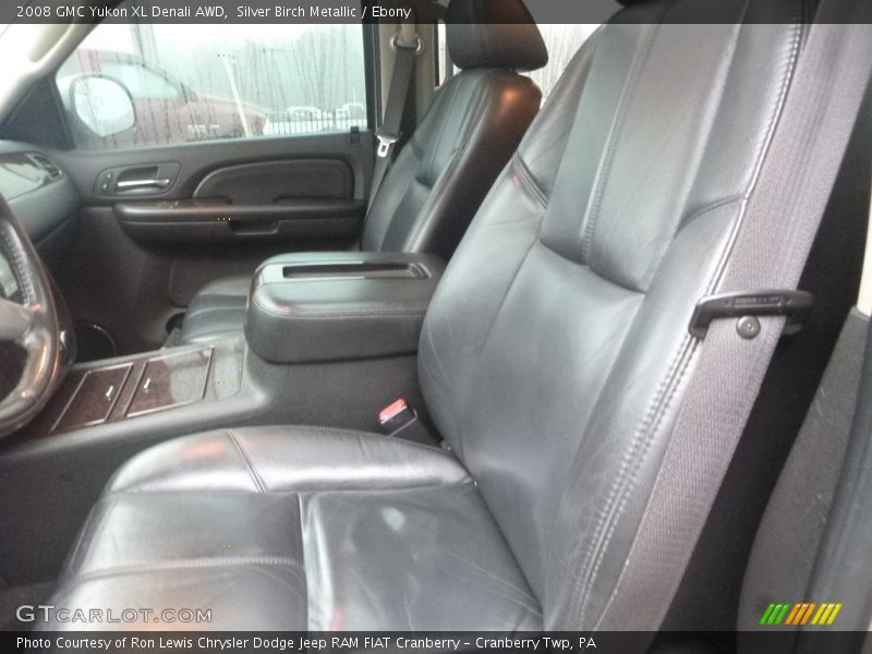 Silver Birch Metallic / Ebony 2008 GMC Yukon XL Denali AWD