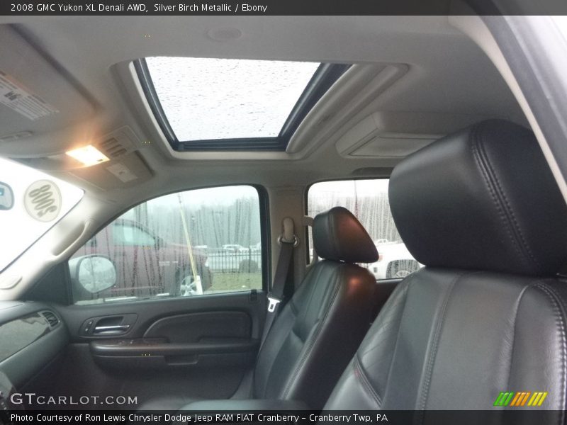Silver Birch Metallic / Ebony 2008 GMC Yukon XL Denali AWD