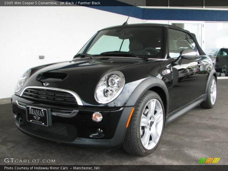 Jet Black / Panther Black 2005 Mini Cooper S Convertible