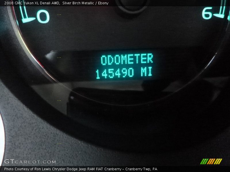 Silver Birch Metallic / Ebony 2008 GMC Yukon XL Denali AWD