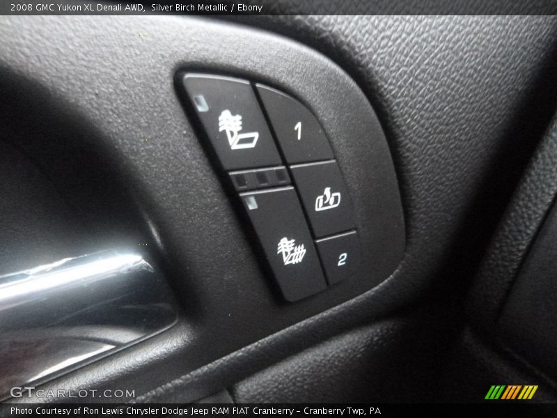 Silver Birch Metallic / Ebony 2008 GMC Yukon XL Denali AWD