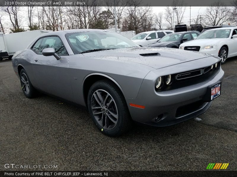 Front 3/4 View of 2018 Challenger GT AWD